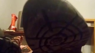 Here is boot fetish and anal play