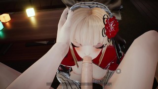 Sweety blonde [3D Hentai, 4K, 60FPS, Uncensored]