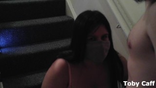 Fucking On The Stairs