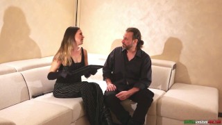 Foot Domination Luisa Casati Seduce Gabriel Galli Padrona Italiana ...