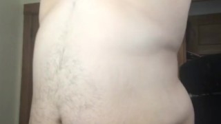 Showing off my chubby belly and tits