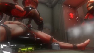 Citor3 3D SFM VR Sex Game Huge tits latex mistress electro stimulation precum riding and milking