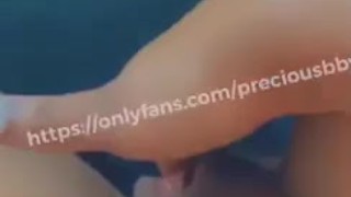 PUBLIC MASTURBATION IN THE BACK OF MY UBER RIDE! IT GOT MESSY