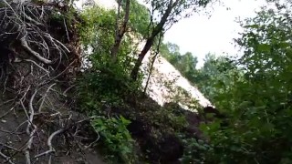 Peaceful masturbation by the river