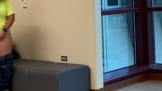 College Girl in Public, at School