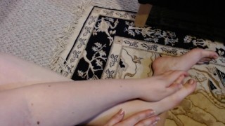 Lotioning Up My Feet | Rubbing and Massage