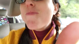 SFW Eating My Lunch In My Car