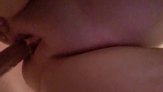 Hubby can learn a thing or two, stranger shoots load inside( whasnt planned) Thumbs up if you enjoy