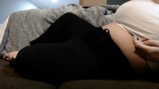 Playing with Myself Before Bed | Feeling My Tits, Rubbing One Out