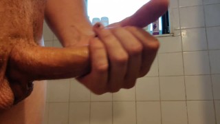 Pulsing oozing cumshot 