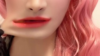female mask disguise crossdresser transformation mtf 92