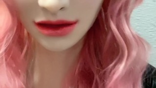 female mask disguise crossdresser transformation mtf 94