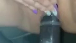 Squirting on his bbc! 