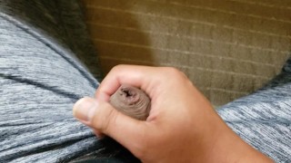 包茎チンポオナニー射精#2　Phimosis penis masturbation ejaculation#2