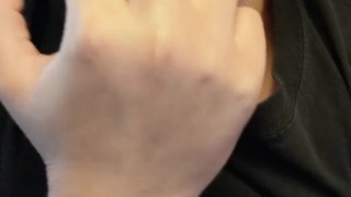 Sucking my fingers, wishing it was you