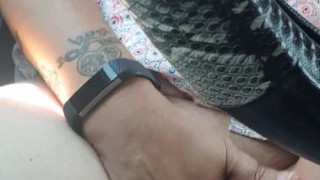 Fingering Pussy Myself In Parking Lot At Work