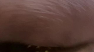 Extreme balls and cock mastrubation