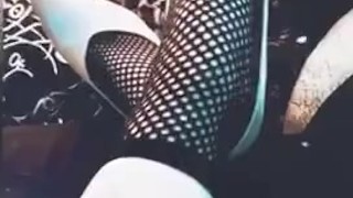 Just showing off my high heels!