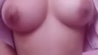 busty bouncing tits and moaning for daddy