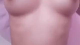 busty bouncing tits and moaning for daddy