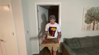 Pizza Delivery Boy Fucks Himself Roleplay
