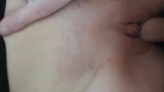 Cute Tied-Up Pale Goth Teen with Nipple Piercings Gets Banged by their Big Stepbro POV