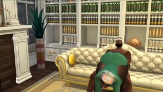 Thick Chocolate mature gets a visit sims 4