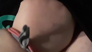 Bbw college teen teases her big natural tits 
