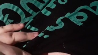 Bbw college teen teases her big natural tits 