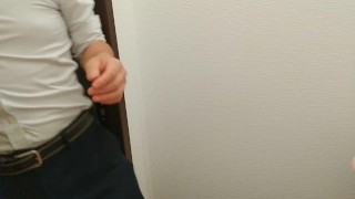 Guy masturbation. gay masturbation. japanese style. 男性トイレオナニー