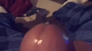 Solo masturbation huge cumshot 