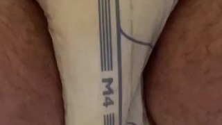 Completely filling my diaper 