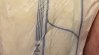 Completely filling my diaper 