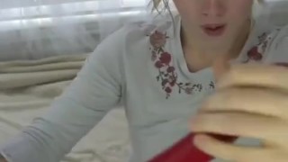Girl pulls out 33inch dildo from her throat meme