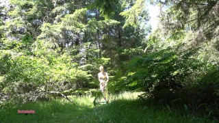 Mowing The Lawn Naked