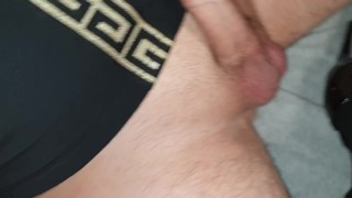 Coming home after sex date. sloppy seconds for slave...