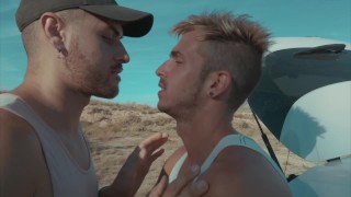 PASSIONATE GAY KISS