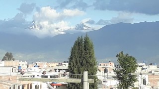 Banda de Pueblo en parque publico Riobamba-Ecuador
