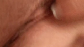 Rubbing My Clit To Orgasm | Shy Pussy Peaking Through Thick Lips