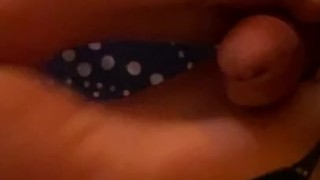 Footjob with cum