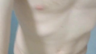 Stripping and wanking in the university hallway and bathroom