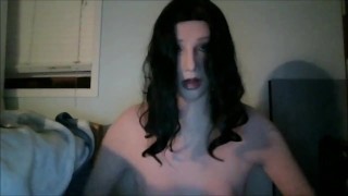 May and May Pt3! I remove my latex female mask and female silicone hand gloves!