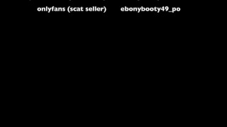 gassy ebony farts really hard