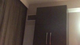 Latina BBW rubbing phat pussy