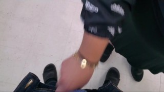 Laundromat Handjob 