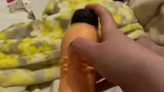 Fucking myself with my vibrator 
