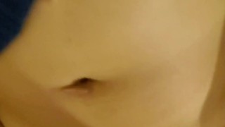 GF dresses in lingerie, begs for cum on her