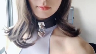 女装オナ後