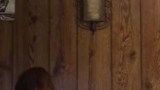 Mature Hot Wife riding young mans cock & soaking him