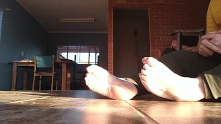 Foot stretches